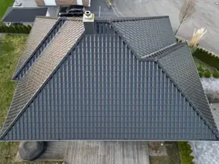 Dachfläche vor der Installation