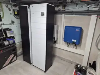 Installiertes Batteriespeichersystem